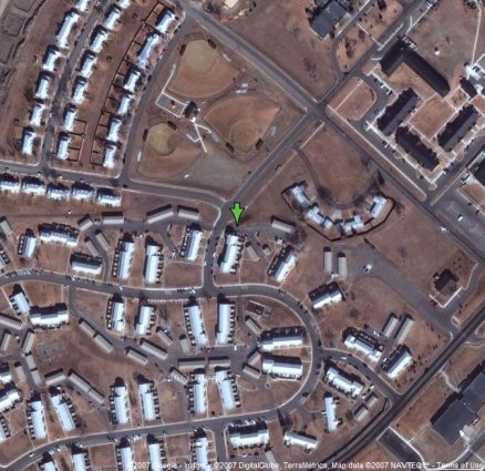 Satellite view of Malmstrom