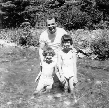 Dad, Joan and Kathleen