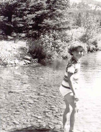 Joan in the stream