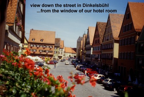 street in Dinkelsbuhl
