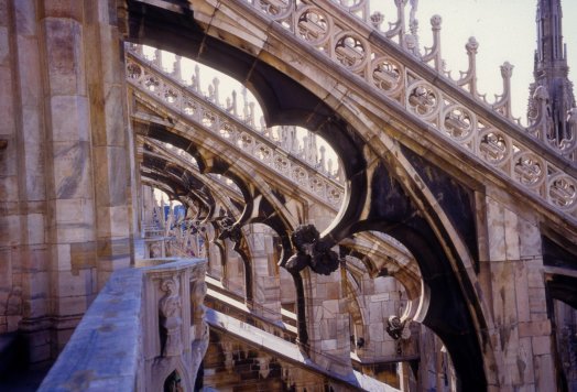Cathedral buttresses