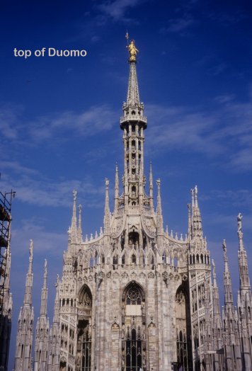 top of Duomo