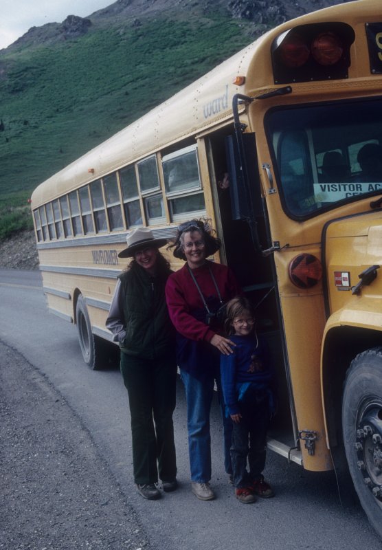 getting on the bus