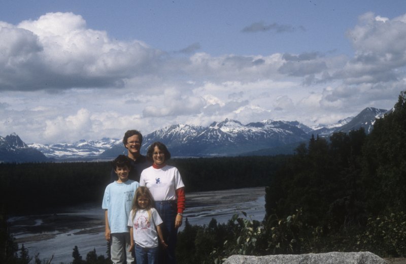 family near Denali