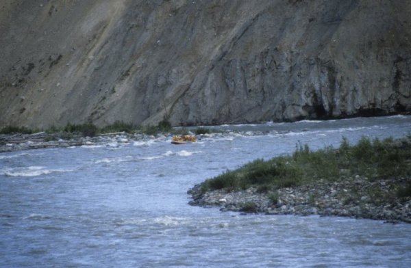 raft on the Nenana