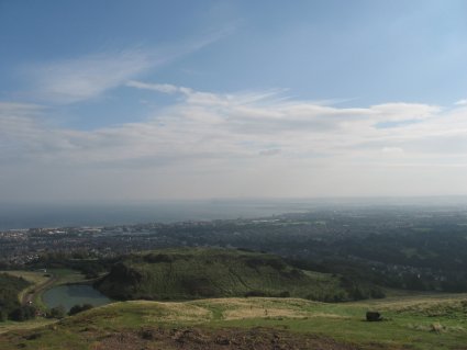 view from Arthur's Seat
