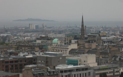 view from Edinburgh Castle