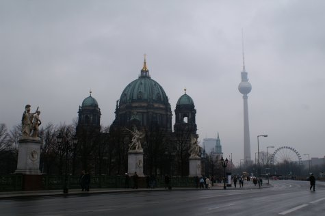 Berlin Cathedral & TV tower
