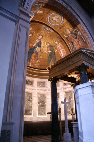 interior of the Friedenkirche