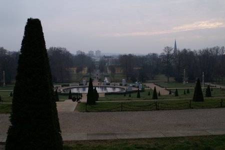 looking out toward the Park