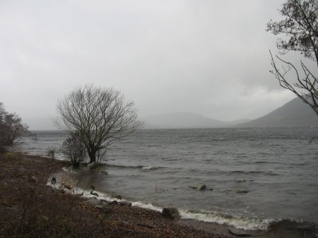 beachside at Loch Ness
