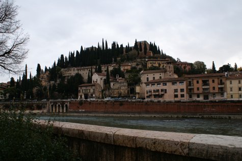 Adige River in Verona