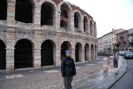 me at the Roman Arena