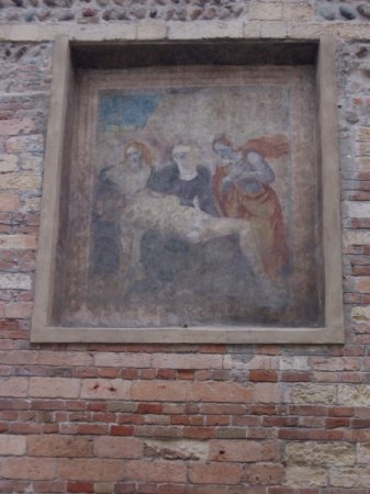 fresco outside San Giovanni