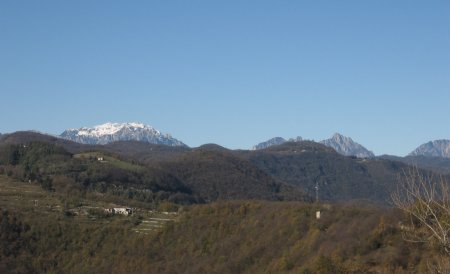 view of the mountains