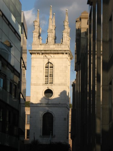 church near the Millennium Bridge