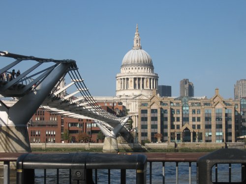 St. Paul's and Millennium Bridge