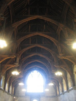 ceiling of Westminster Hall