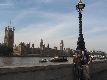 Hal & Sally & Houses of Parliament