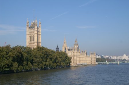 Houses of Parliament from Lambeth Bridge