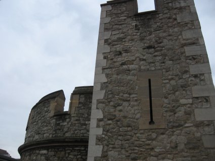 towers with slits for archers