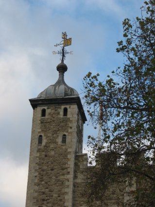 one of the towers on the White Tower