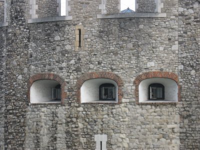 windows in part of the Tower complex