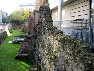 fragment of Roman wall