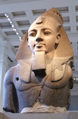 large Egyptian sculpture