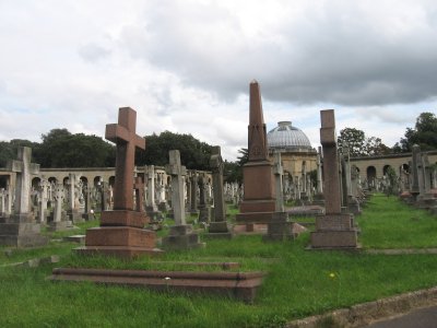 headstones & chapel