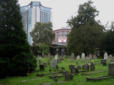 Earls Court 2 from the cemetery