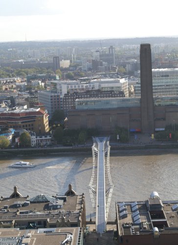 Millennium Bridge and Tate Modern
