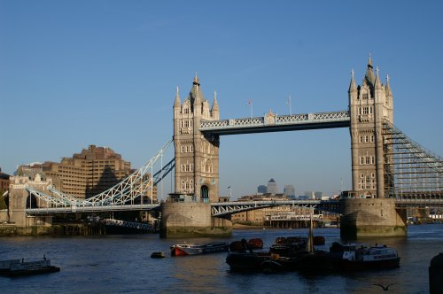 Tower Bridge in Oct.