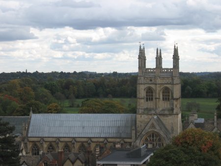 view from St. Mary's tower
