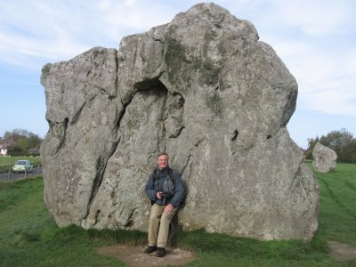Henry and Avebury stone