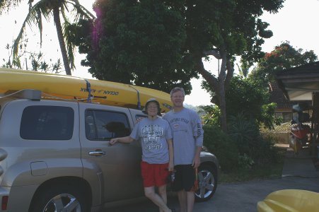 At the kayak rental place
