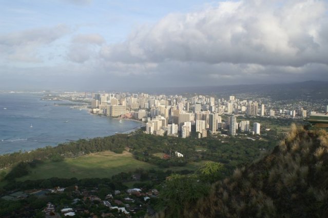 Honolulu from Diamondhead