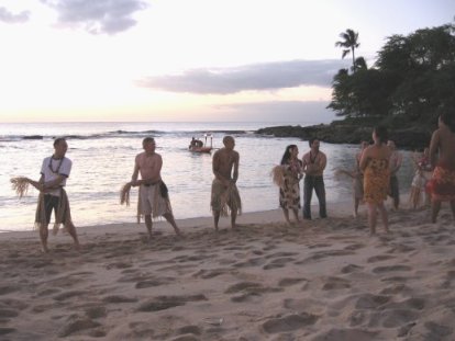 The hula dance