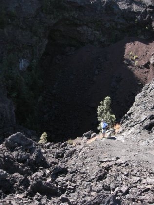 Kilauea Iki cave