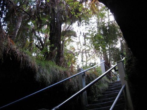 Exit from the Lava Tube