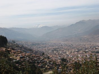 View of Cusco from Sacsayhuaman