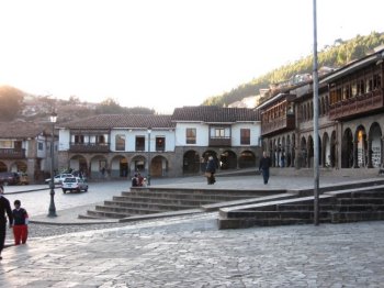Plaza de Armas corner