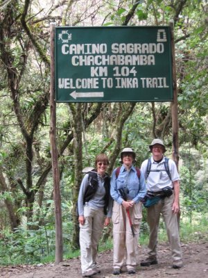 Inka Trail sign