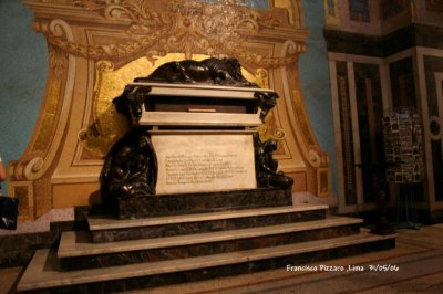Pizzaro's tomb