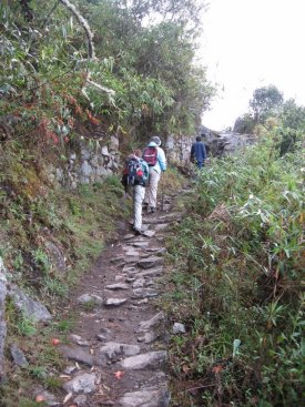 Inka Bridge trail