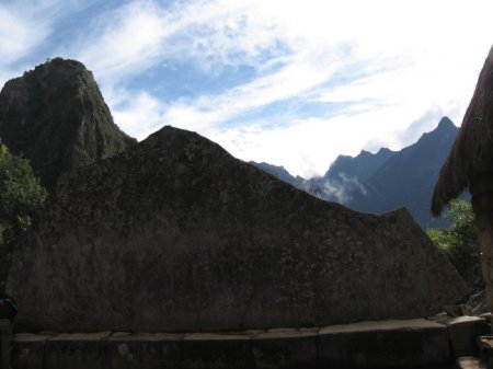 Sacred Rock and mountains beyond