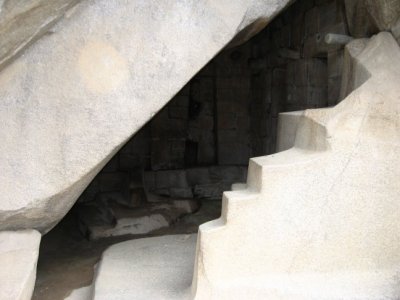 Closeup of steps