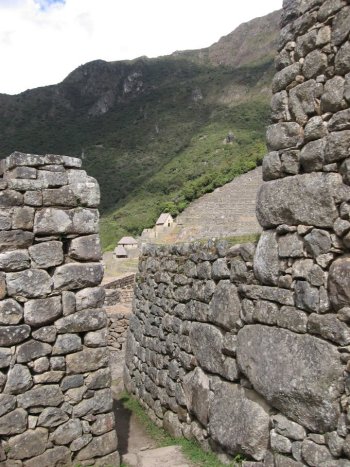 Eastern sector walls