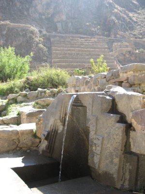 Ollantaytambo fountain
