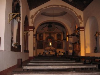 Trujillo church interior